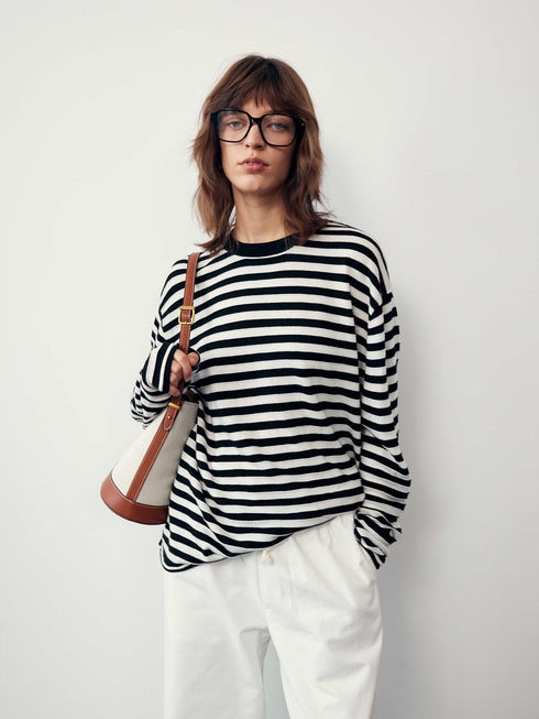 Cord Block Pants